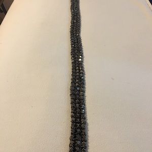 Chico’s triple beard and chain women belt